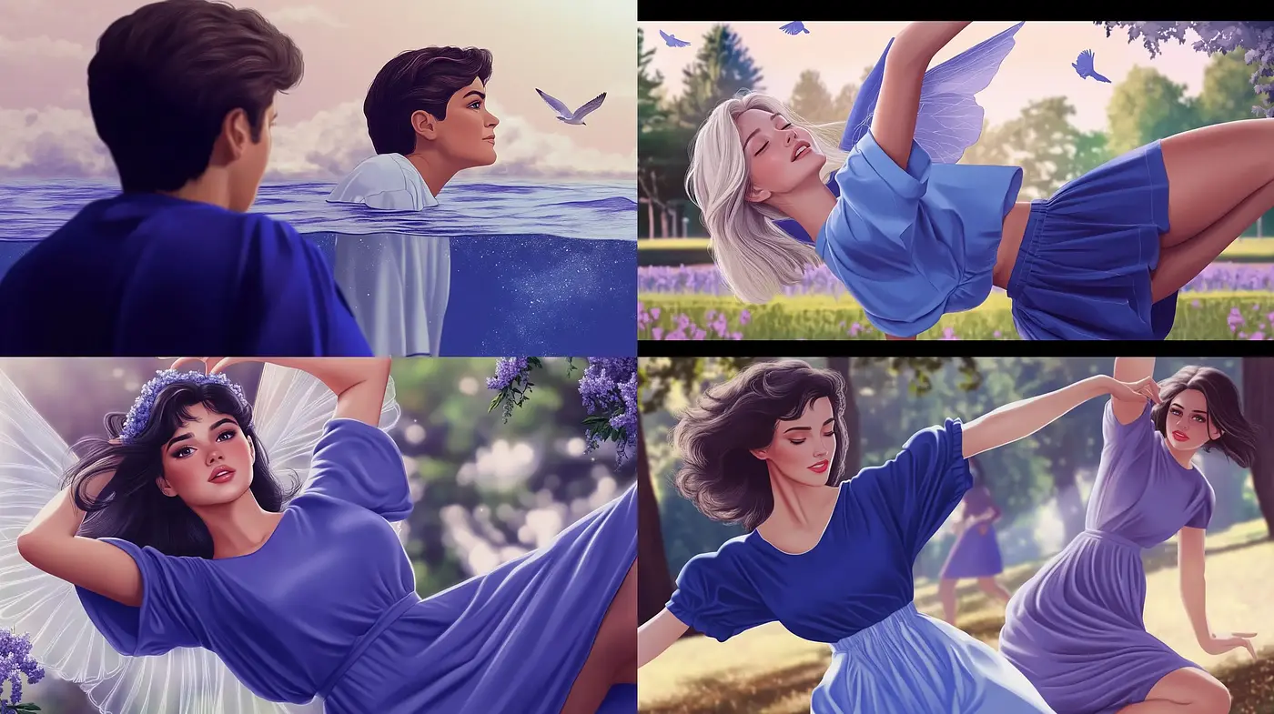 Consistently Whimsical Pastel Dreamscape - Midjourney sref style