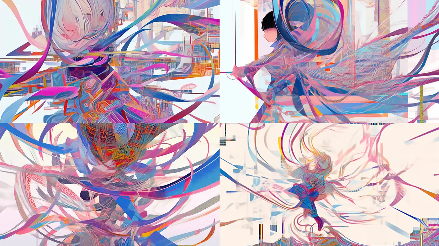 Ethereal Dreamscape in Pastel: A Fusion of Surrealism and Anime - Midjourney sref style