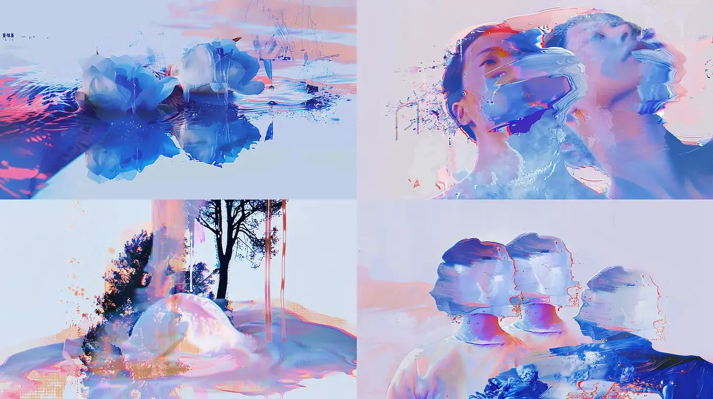 Ethereal and Dreamlike Aesthetic with a Surreal Touch - Midjourney sref style