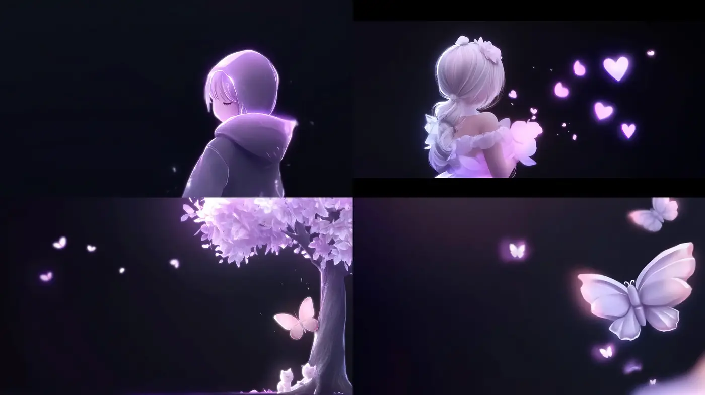 Whimsical Dreamscape with Ethereal Glow and Pastel Shades - Midjourney sref style