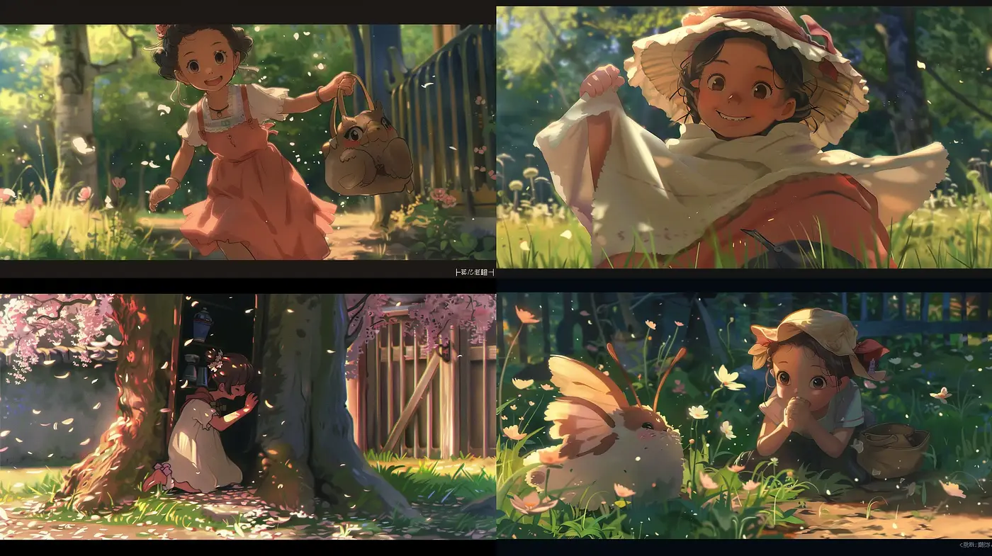 Whimsical Storybook Illustrations with a Luminous Pastel Palette - Midjourney sref style