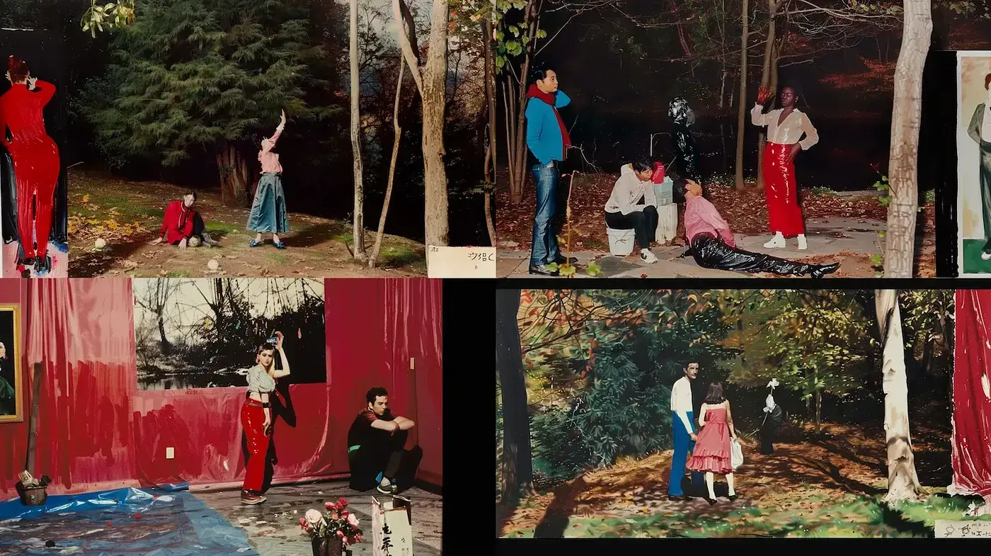 Ethereal Cinematic Portraiture with a Nostalgic Color Harmony - Midjourney sref style