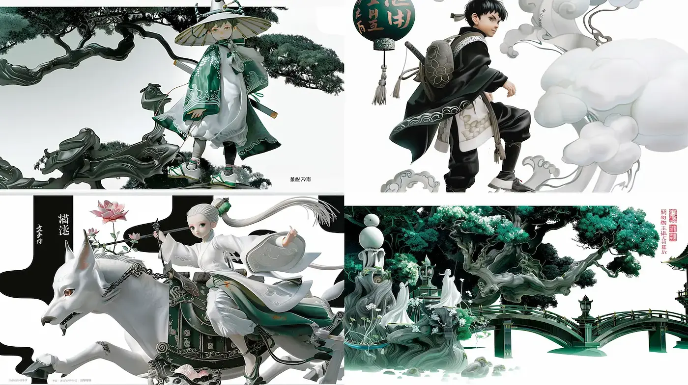 Elegant and Ethereal Fantasy Art Style with Intricate Details - Midjourney sref style