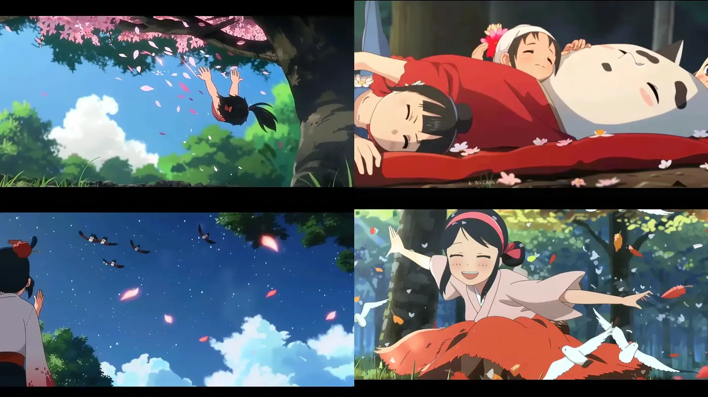 Ethereal Anime Dreamscape with Pastel Hues and Serenity - Midjourney sref style