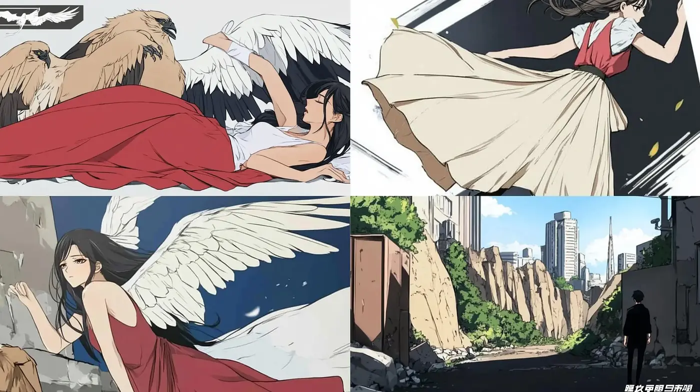 Ethereal Anime Dreamscape: A Contemporary Fusion of East and West Aesthetics - Midjourney sref style