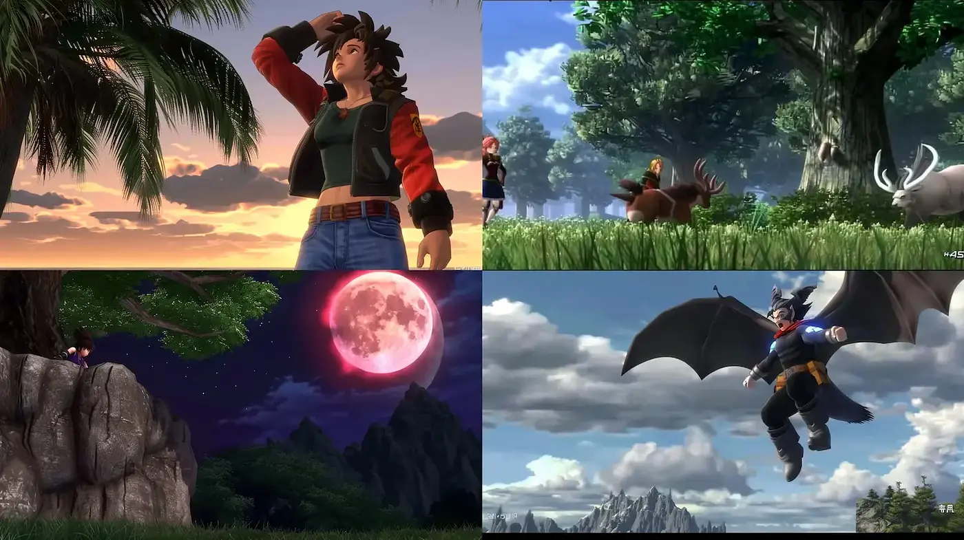 Dynamic and Adventurous Animated Style with Nature Elements - Midjourney sref style