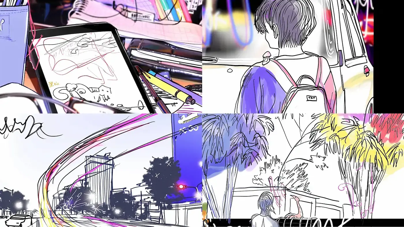 Expressive Urban Aesthetics in Contemporary Artistic Styles - Midjourney sref style