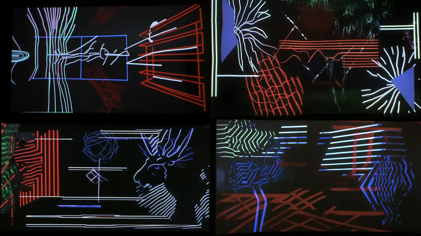Neon Circuitry Dreamscape: An Electro-Synthetic Aesthetic - Midjourney sref style