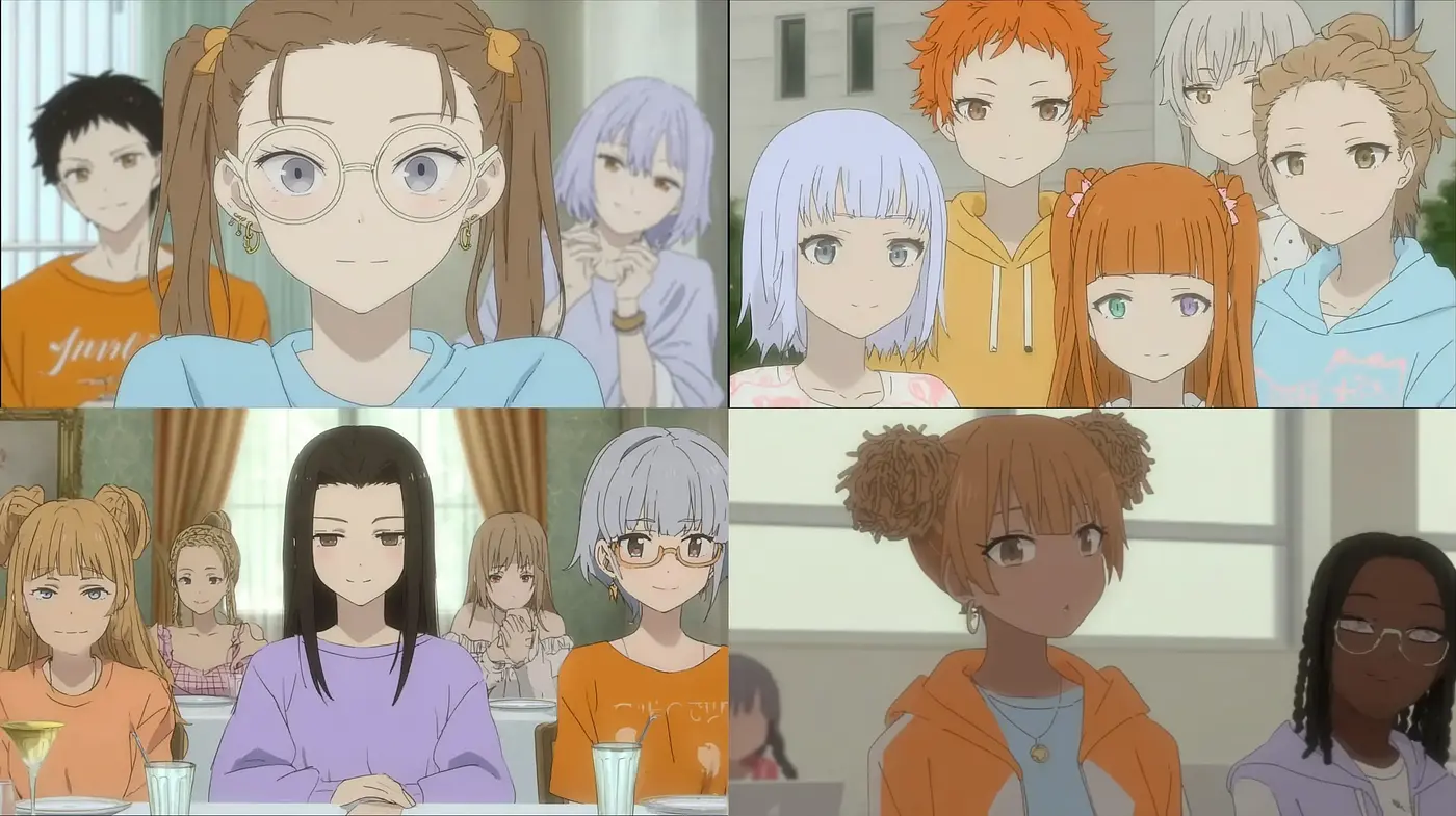 Contemporary Anime Style with a Focus on Youthful Themes and Emotion - Midjourney sref style