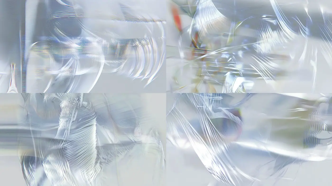 Ethereal Luminosity: The Interplay of Light and Translucent Forms - Midjourney sref style