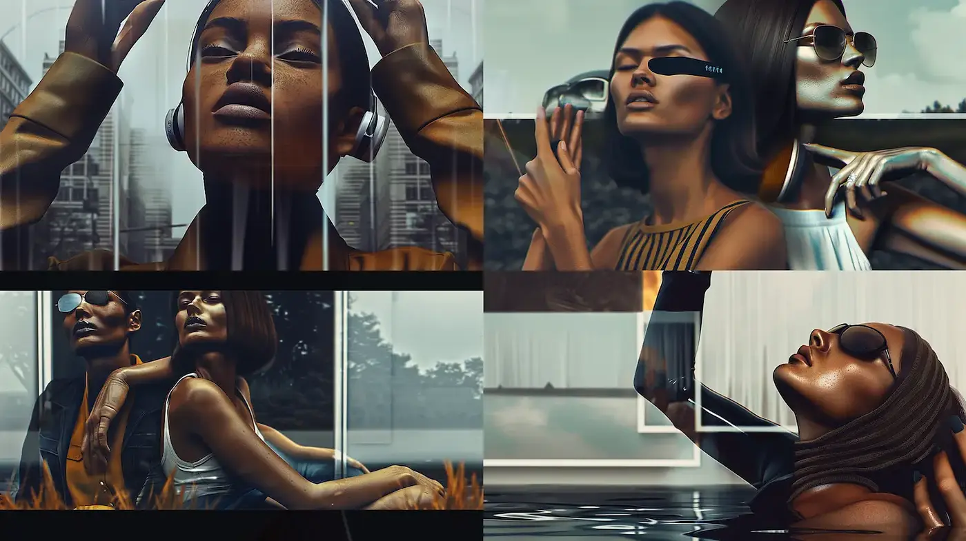 Stylized Portraits with a Distinctive Fashionable Edge - Midjourney sref style