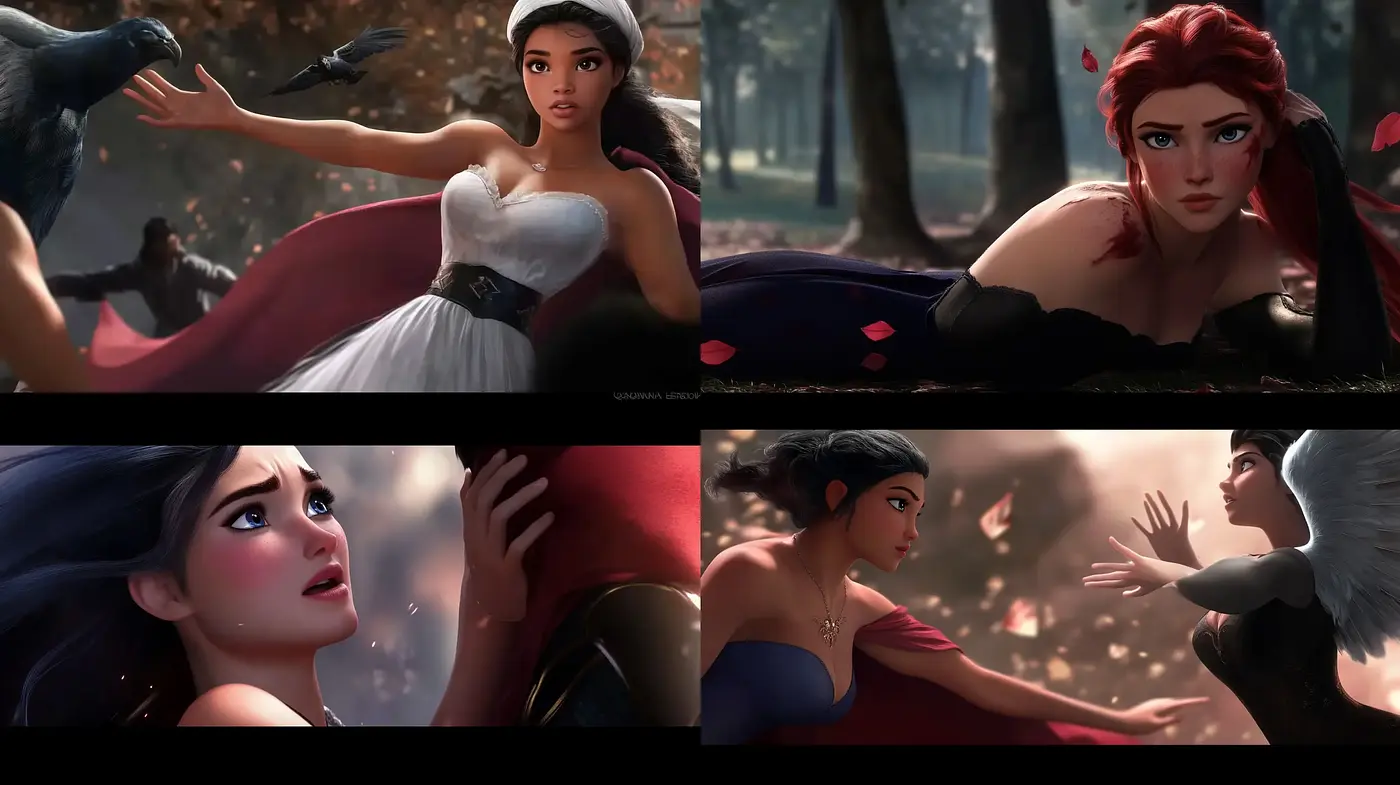 Enchanted Expressive Realism with a Cinematic Twilight Palette - Midjourney sref style