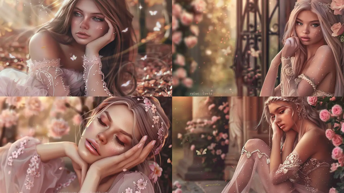 Ethereal Pastel Dreamscape: A Homage to Soft Hues and Delicate Textures - Midjourney sref style