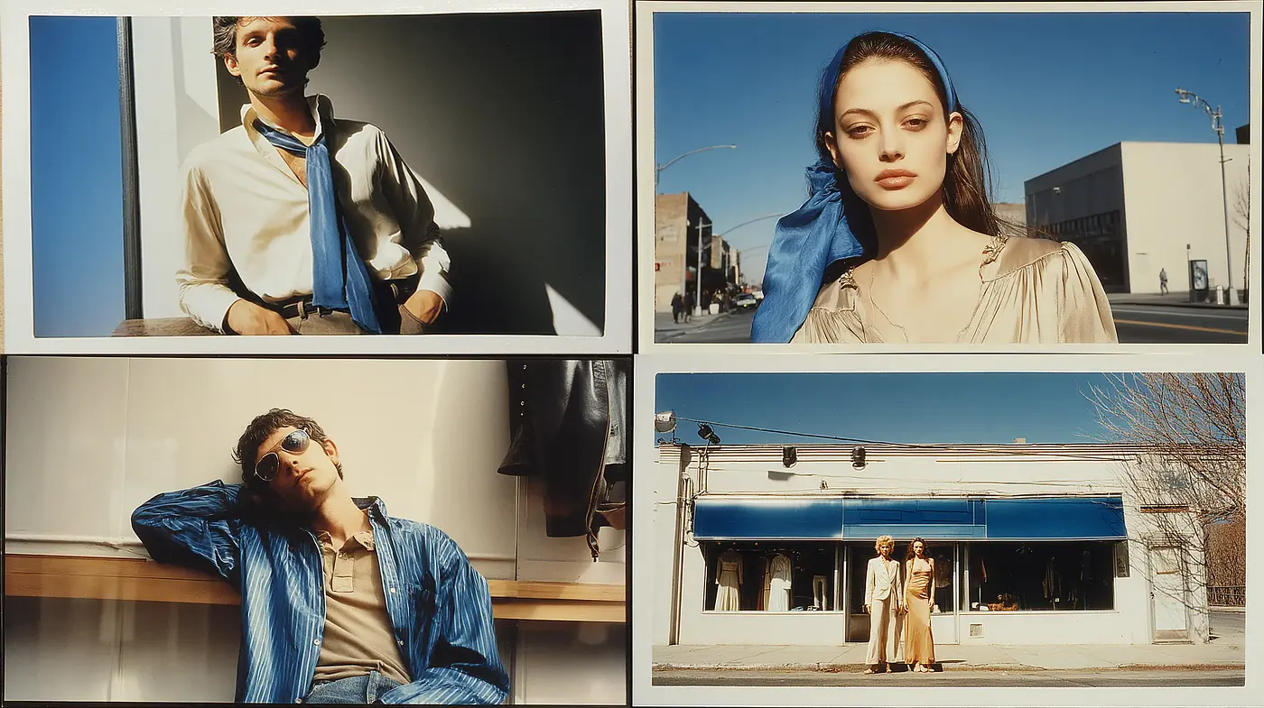 Chic vintage photography with a modern twist - Midjourney sref style