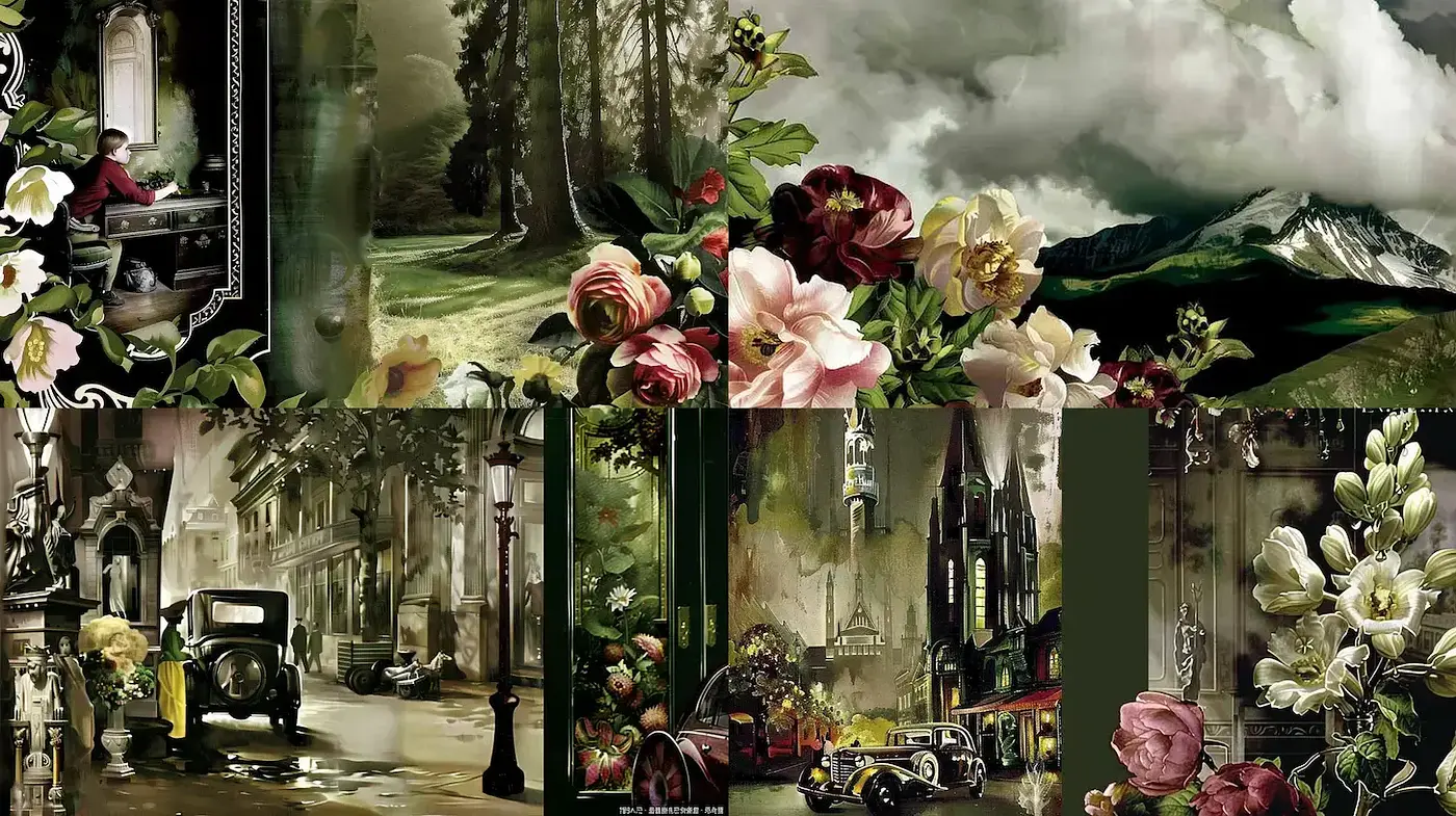 Timeless Elegance in Atmospheric Realism - Midjourney sref style