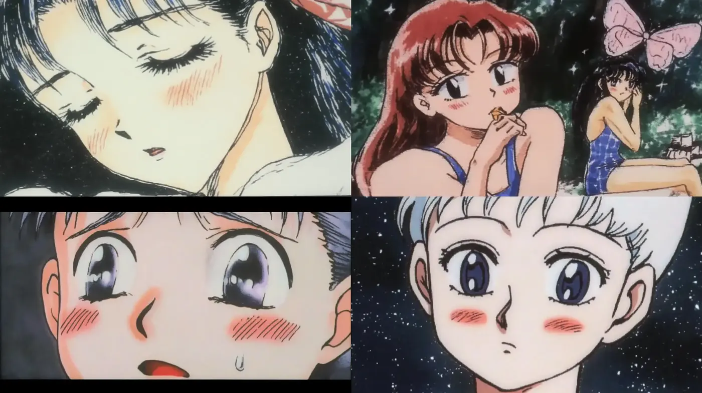 Ethereal Shojo Reverie: A Homage to Classic Anime Aesthetics - Midjourney sref style