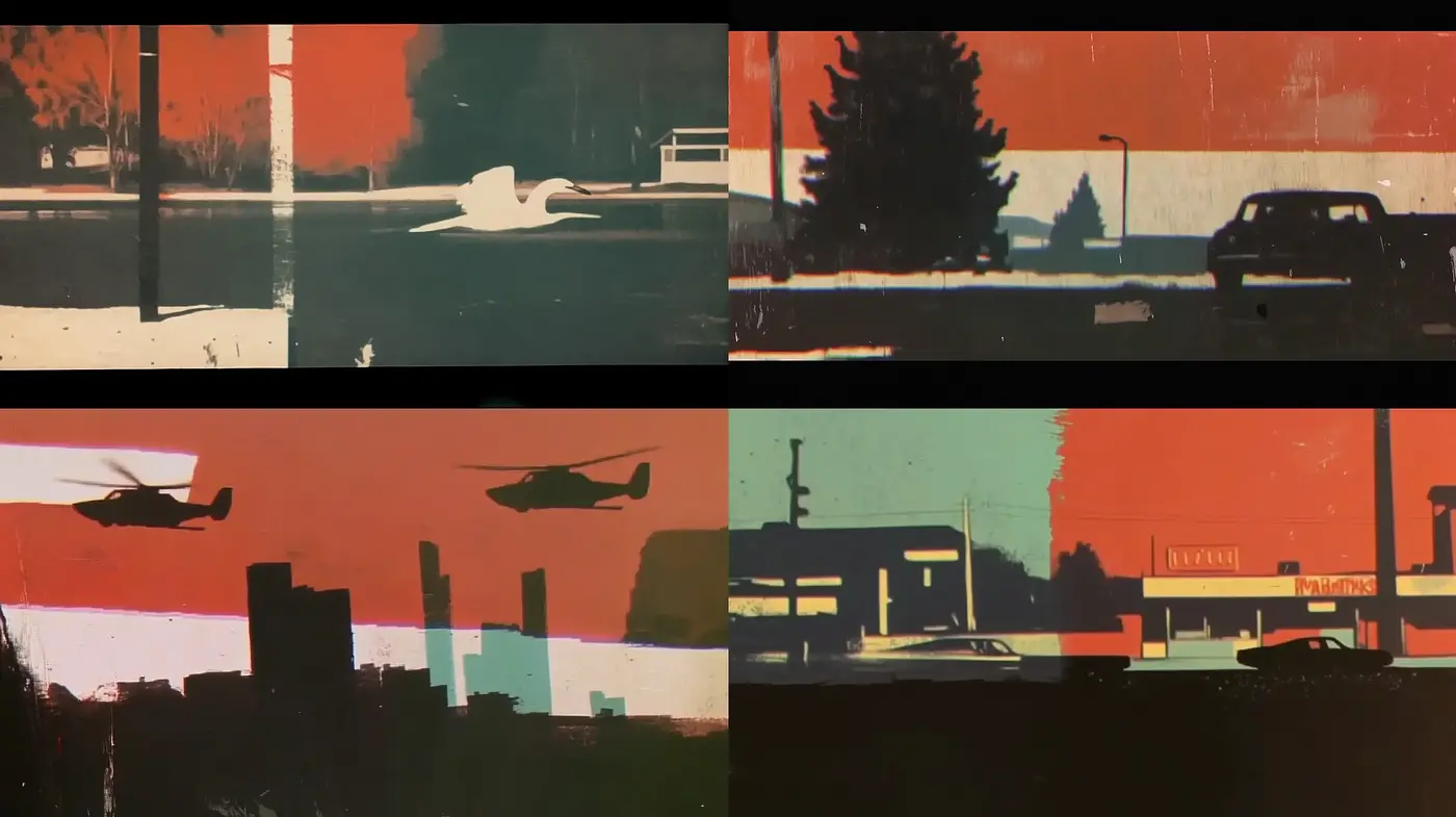 Dusk Epoch: Retro-Futurism with a Twist of Nostalgia - Midjourney sref style