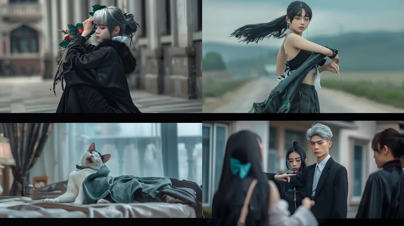 Cinematic Elegance with Subdued Tonal Harmony - Midjourney sref style