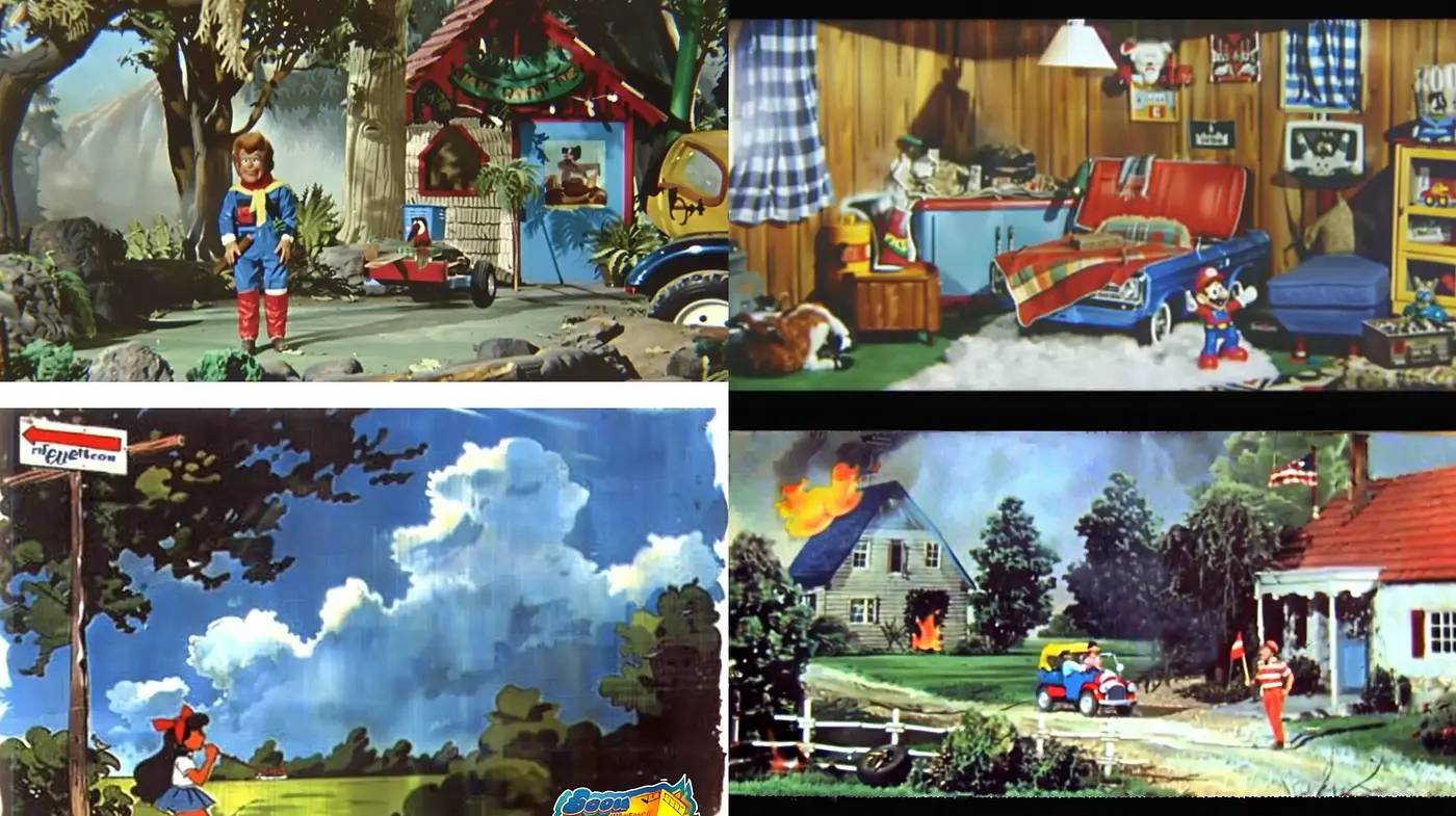 Whimsical Storybook Illustration Style with Consistent Vintage Overtones - Midjourney sref style