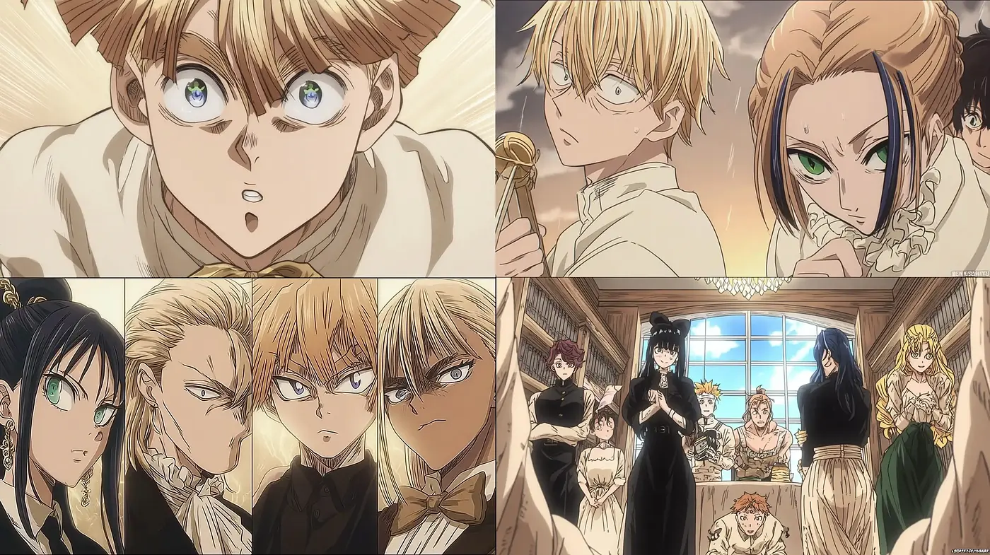 Elegant and Dramatic Anime Aesthetic with Rich Textures - Midjourney sref style