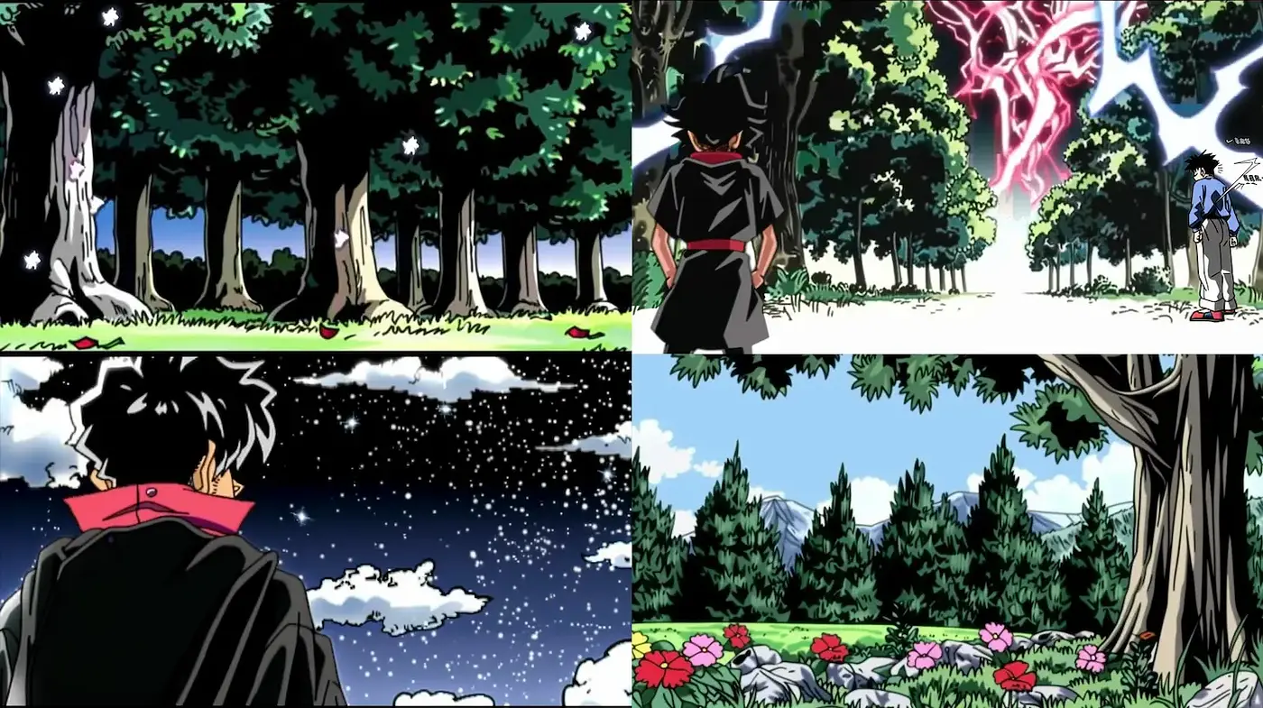 A Captivating Blend of Nature and Emotion in Vibrant Illustrations - Midjourney sref style