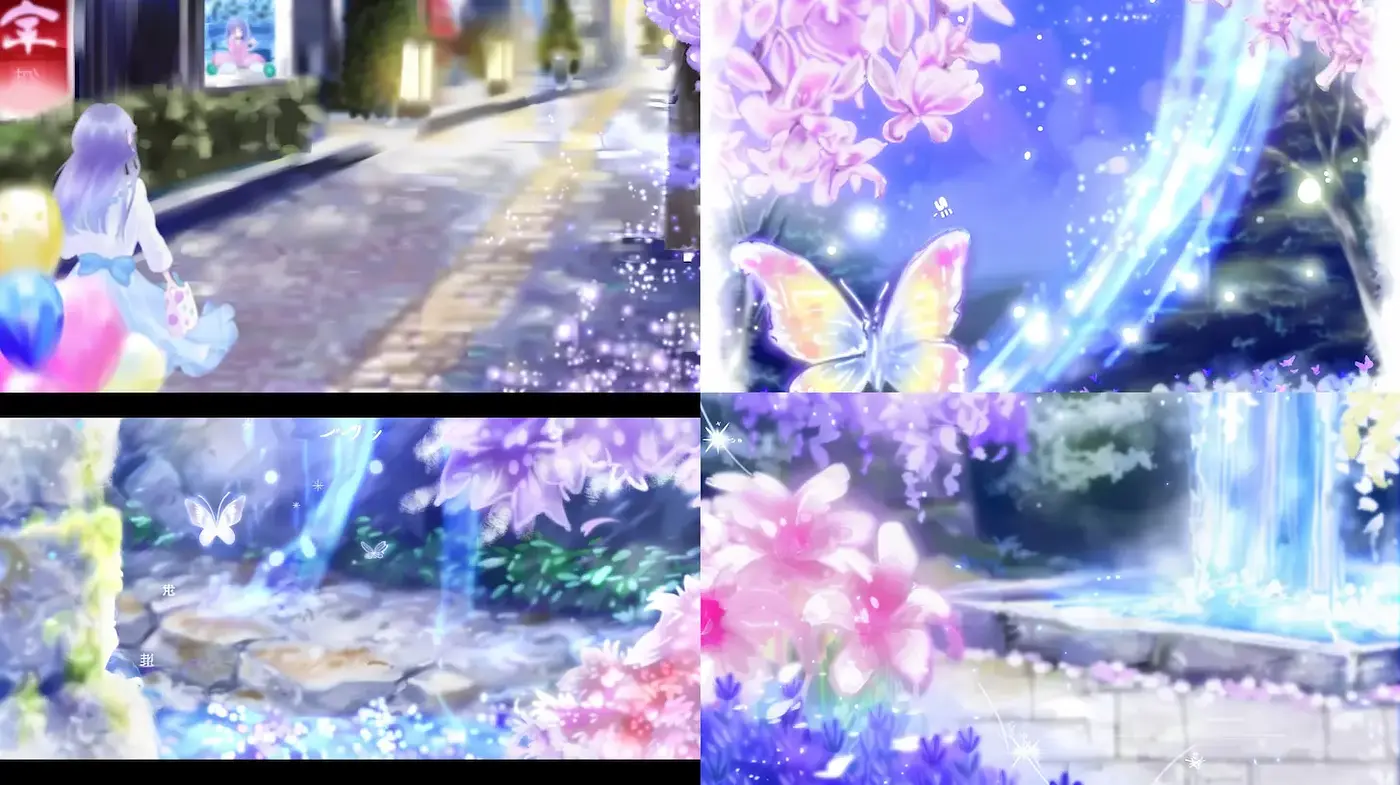 Ethereal Dreamscape with Whimsical Elements and Lucid Textures - Midjourney sref style