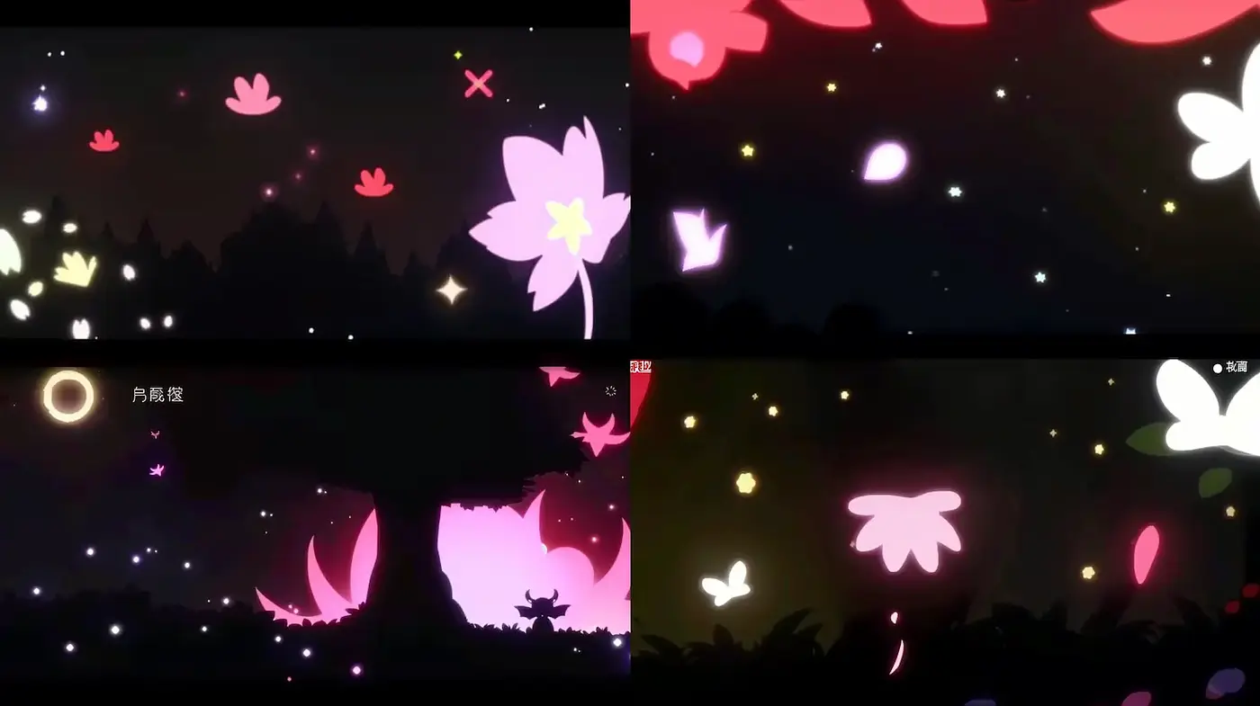 Whimsical Floral Universe with Ethereal Glow - Midjourney sref style