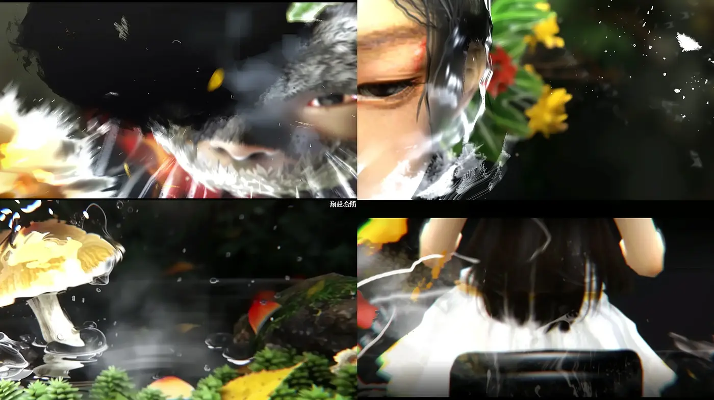 Ethereal Fusion of Nature and Human Sensibility - Midjourney sref style