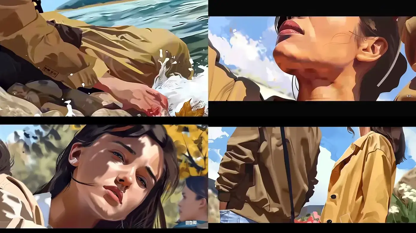 Vibrant and expressive visual narrative with an impressionistic touch - Midjourney sref style
