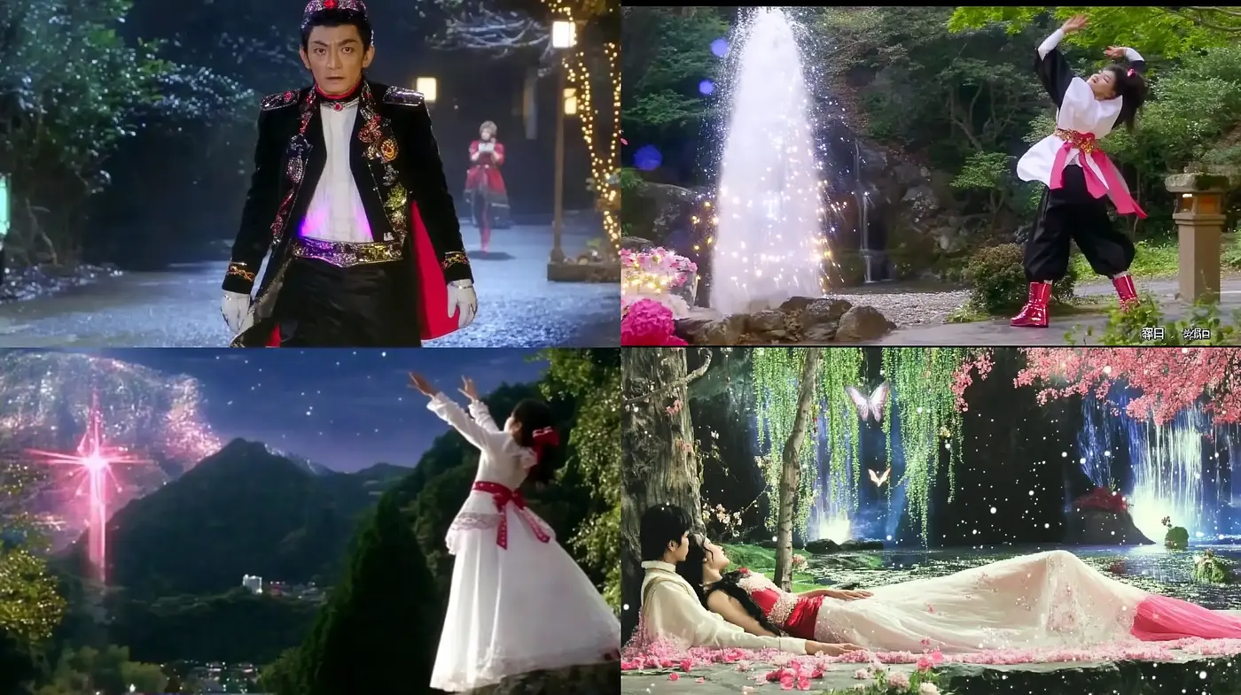 Ethereal Blossom Dreamscapes: A Cinematic Exploration - Midjourney sref style