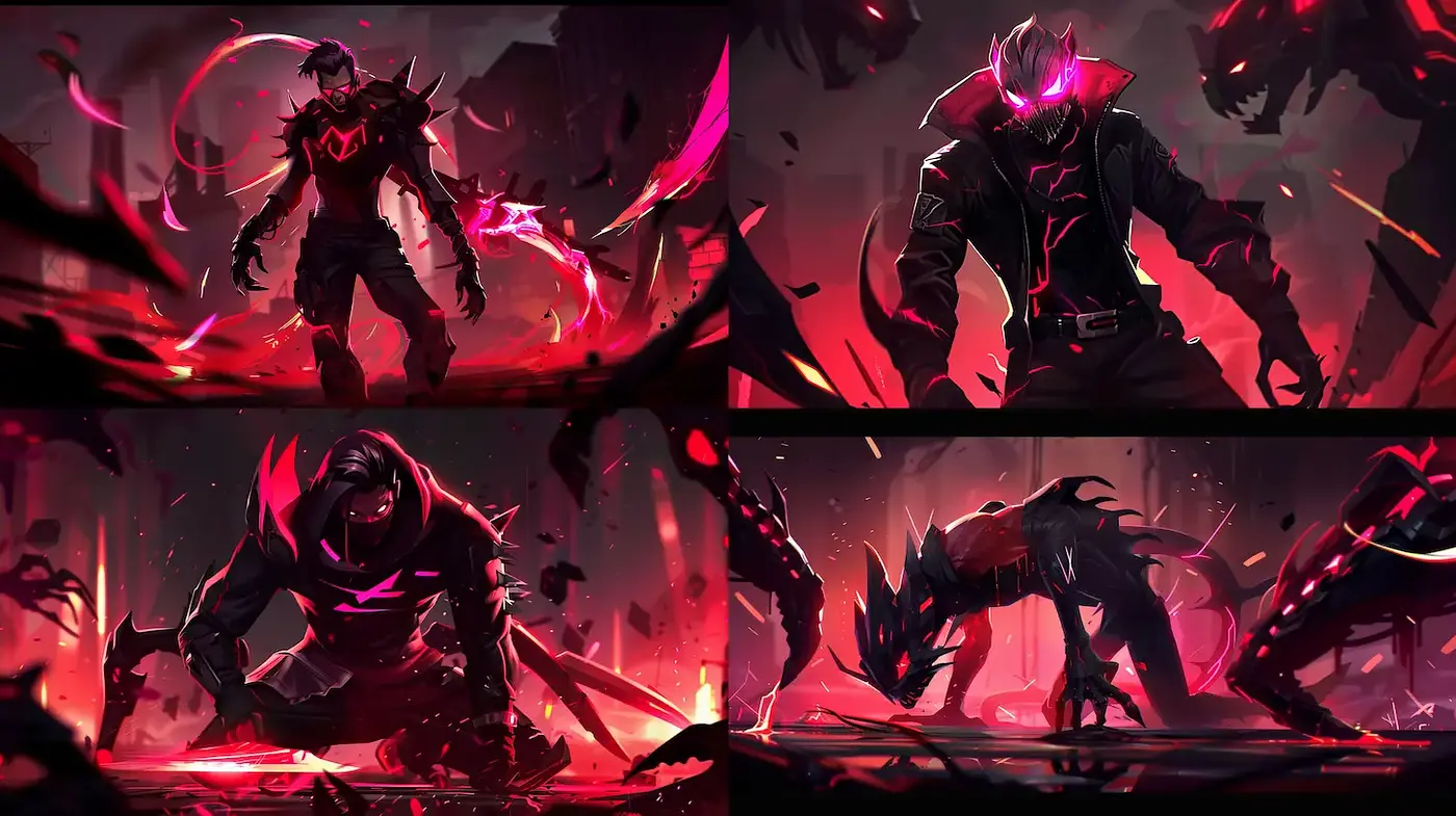 Dramatic Dark Fantasy Aesthetic with Influences from Modern Graphic Novels - Midjourney sref style