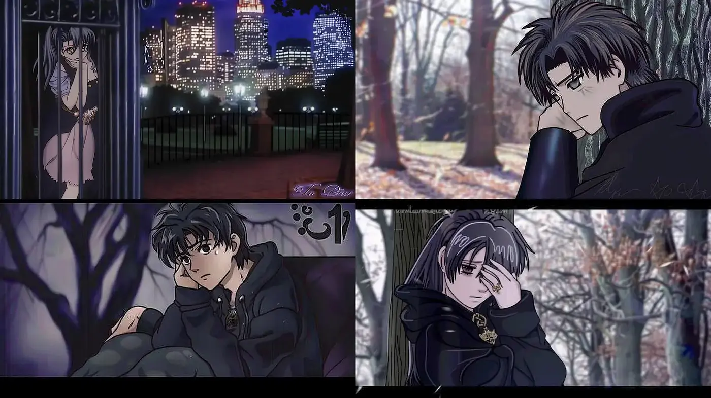 Emotive Urban and Natural Settings with Anime Aesthetic - Midjourney sref style