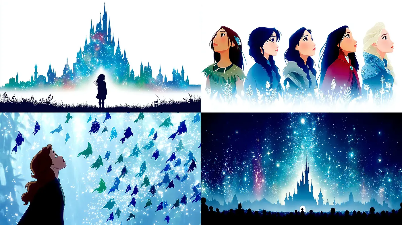 Celestial Fantasy Illustrations with a Dreamlike Quality - Midjourney sref style