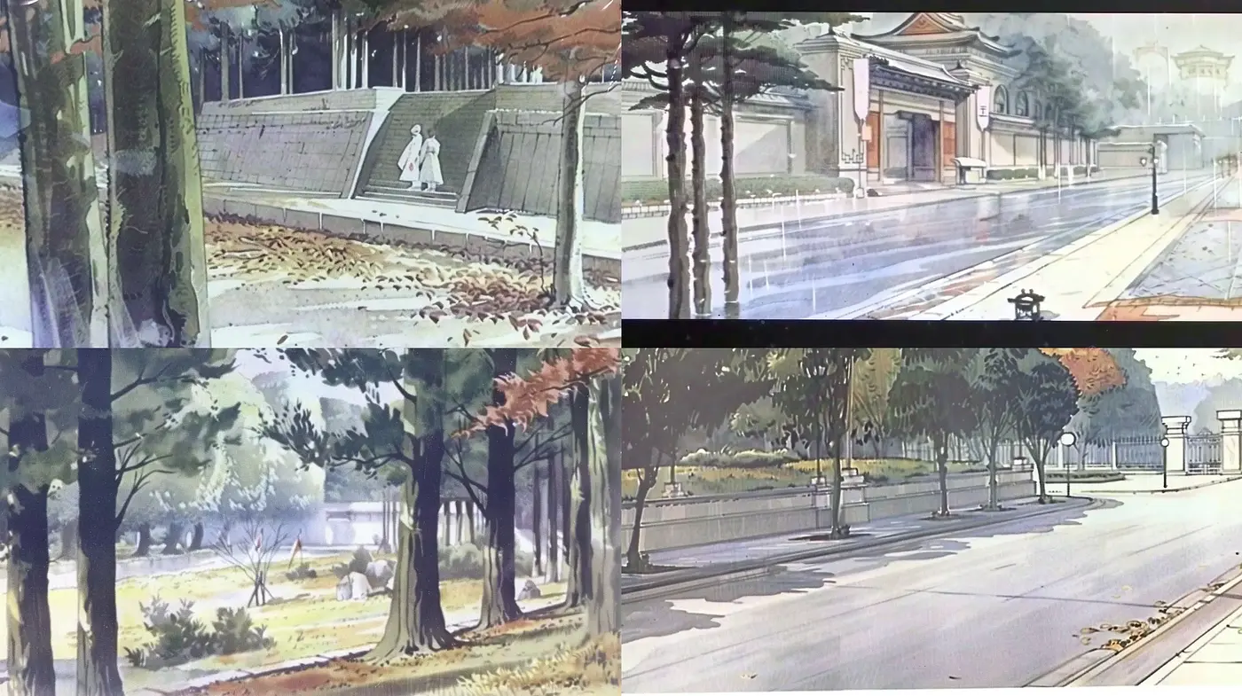 Subdued Ethereal Landscapes: A Consistent Palette of Serene Moods - Midjourney sref style