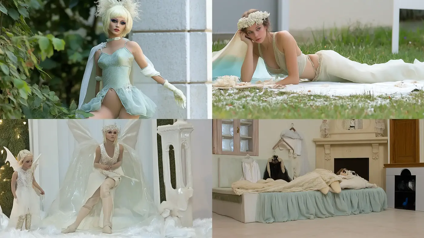 Ethereal Serenity in Soft Pastel Realism - Midjourney sref style