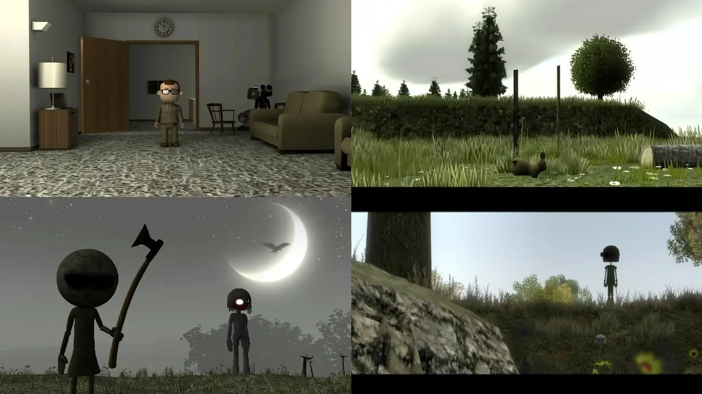 Ambient Surrealism in Synthetic Tableau - Midjourney sref style