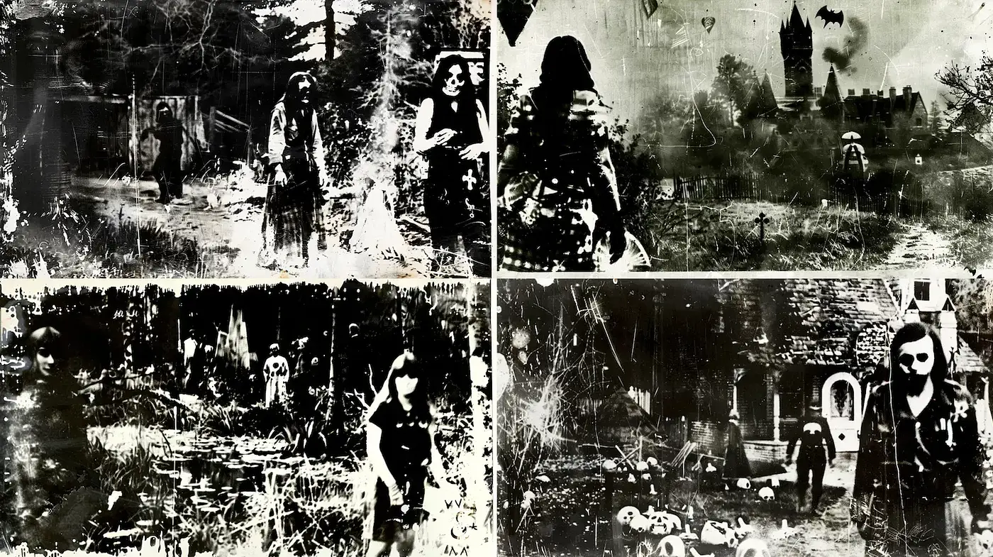 Gritty and Atmospheric Photographic Aesthetic with Dark Undertones - Midjourney sref style