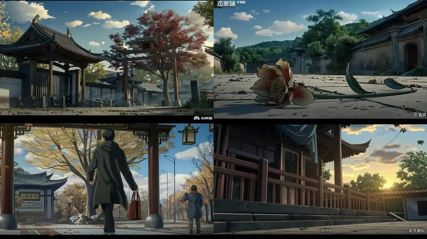 Serene Landscape Exploration with Subtle Narrative Elements - Midjourney sref style