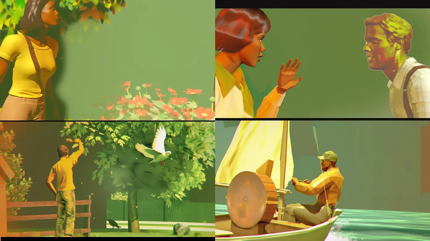 Warm Luminescence: An Homage to Sunlit Hues and Ethereal Textures - Midjourney sref style