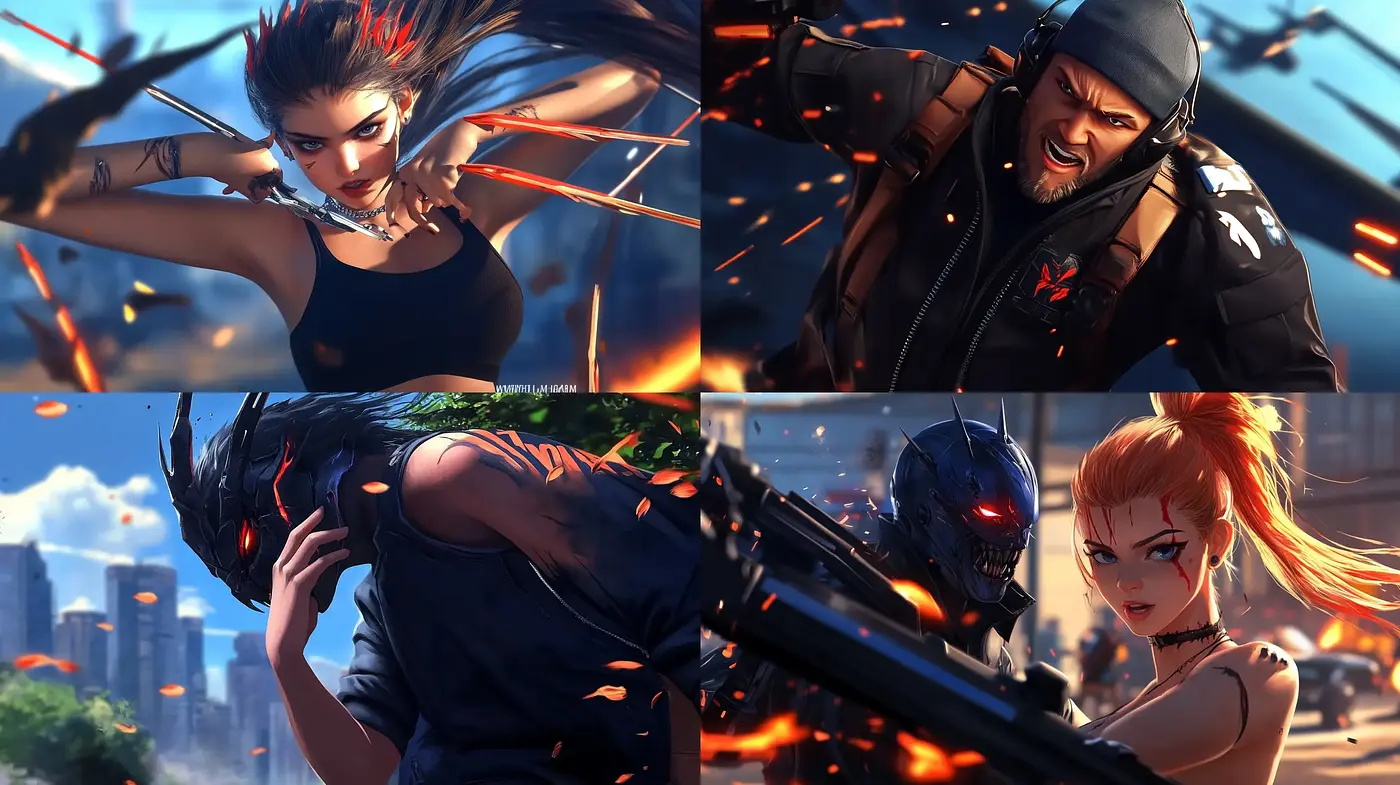 Dynamic Graphic Novel Elegance with a Cinematic Edge - Midjourney sref style