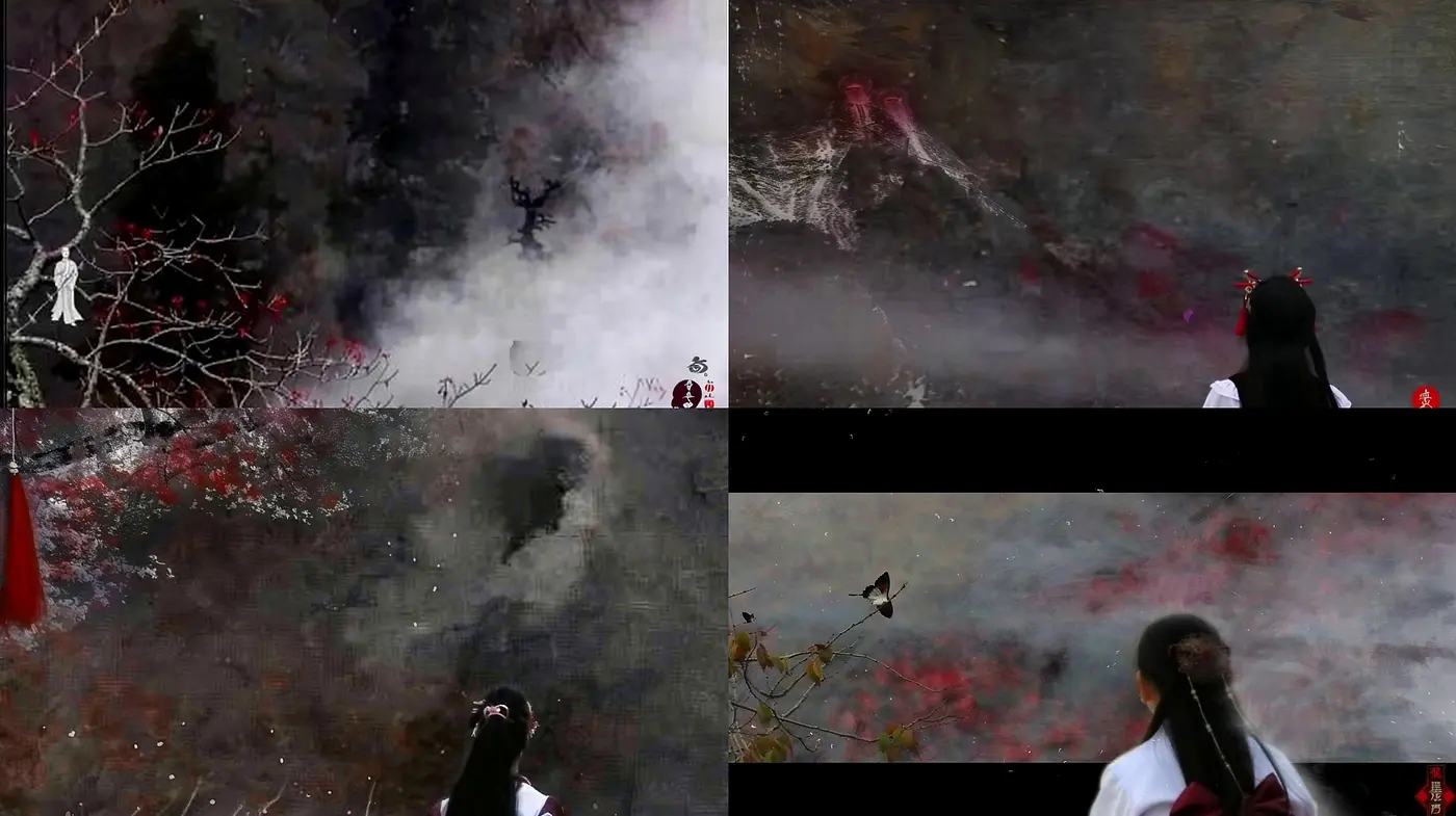 Ephemeral Whispers of Ink and Dreams: A Blend of East Asian Etherealism in a Misty Color Symphony - Midjourney sref style