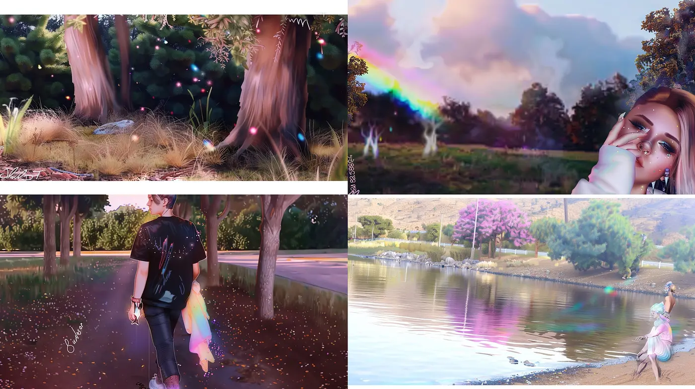 Luminous Twilight Reverie: A Homage to Magical Realism with a Pastel Dreamscape Palette - Midjourney sref style