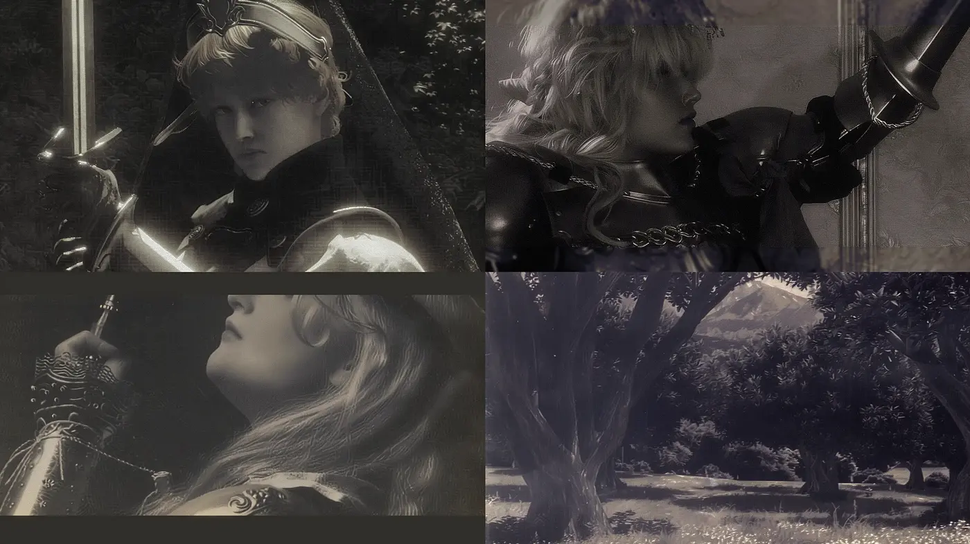Monochromatic Renaissance Ambiance with a Digital Touch - Midjourney sref style