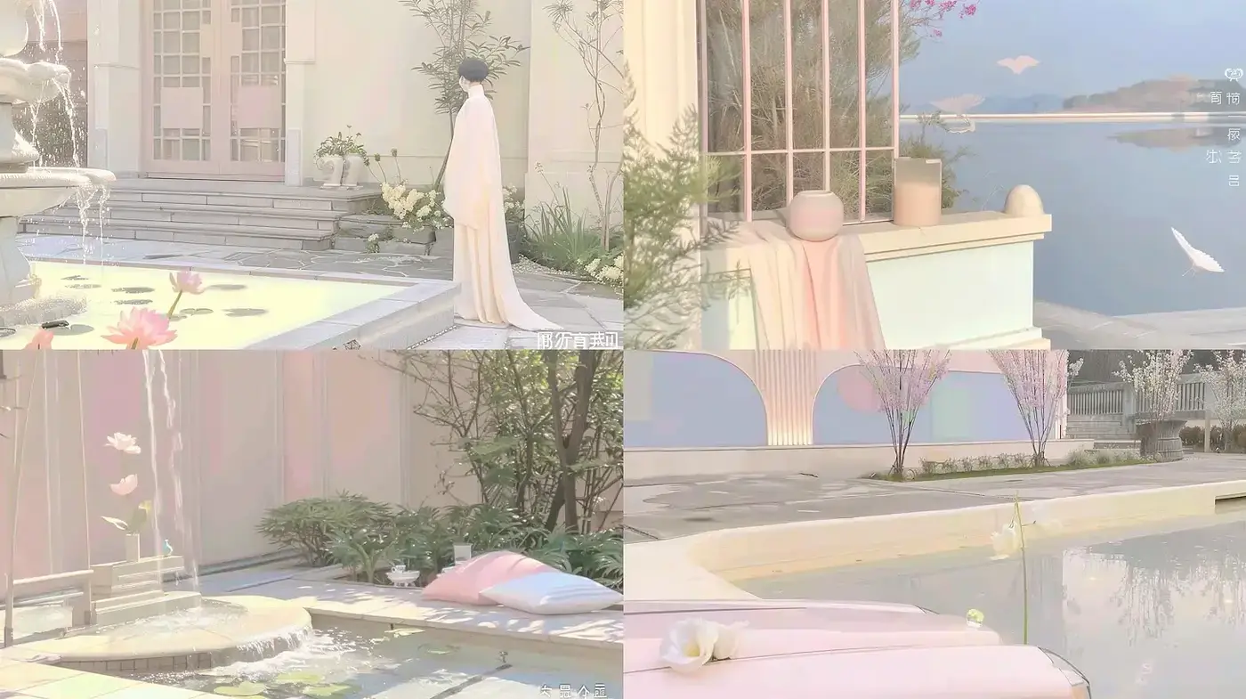 Soft and Ethereal Aesthetic with Harmonious Elements - Midjourney sref style