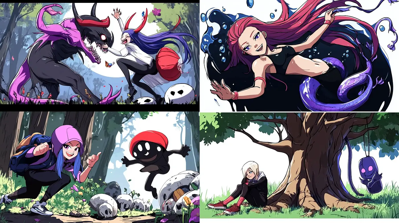 Vibrant Storybook Capers: An Animated Comic-Style Adventure - Midjourney sref style