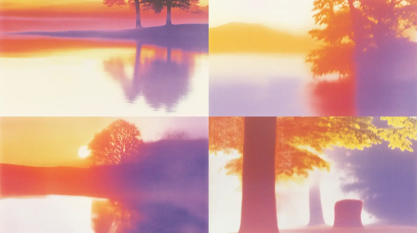 Ethereal Twilight Hues in Dreamlike Tableaus - Midjourney sref style