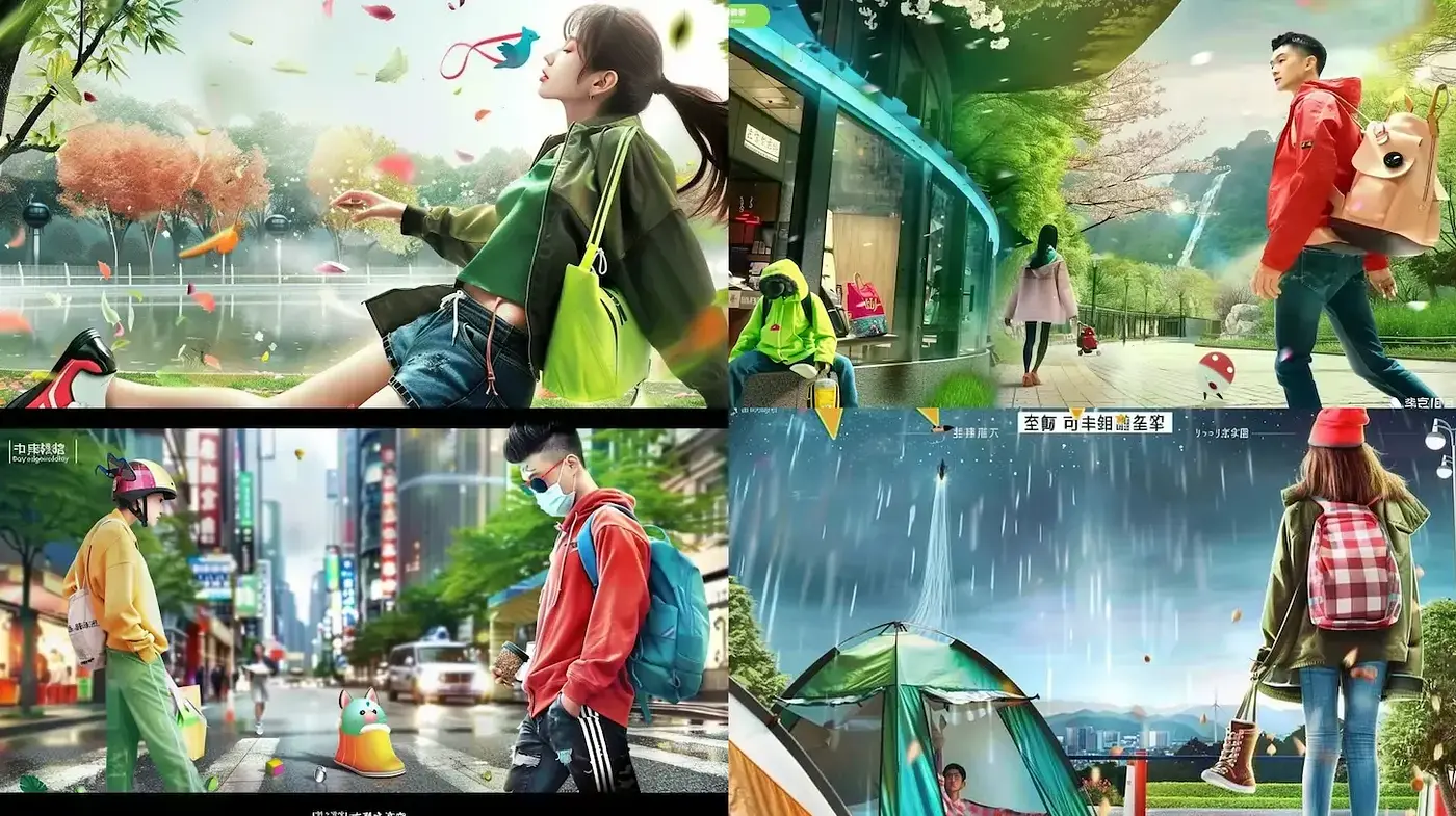 Unique and Descriptive Title for a Contemporary Visual Aesthetic - Midjourney sref style