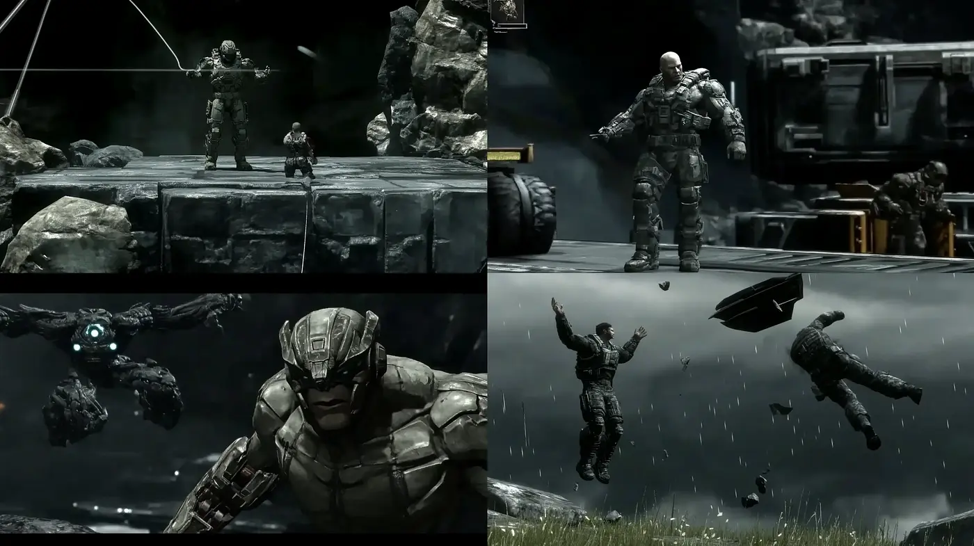 Monochromatic Mechanized Melancholia: A Homage to Futuristic Desolation - Midjourney sref style