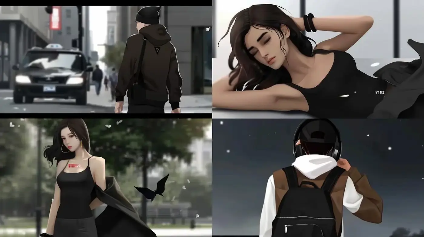Stylized Urban Aesthetics with a Touch of Melancholy - Midjourney sref style