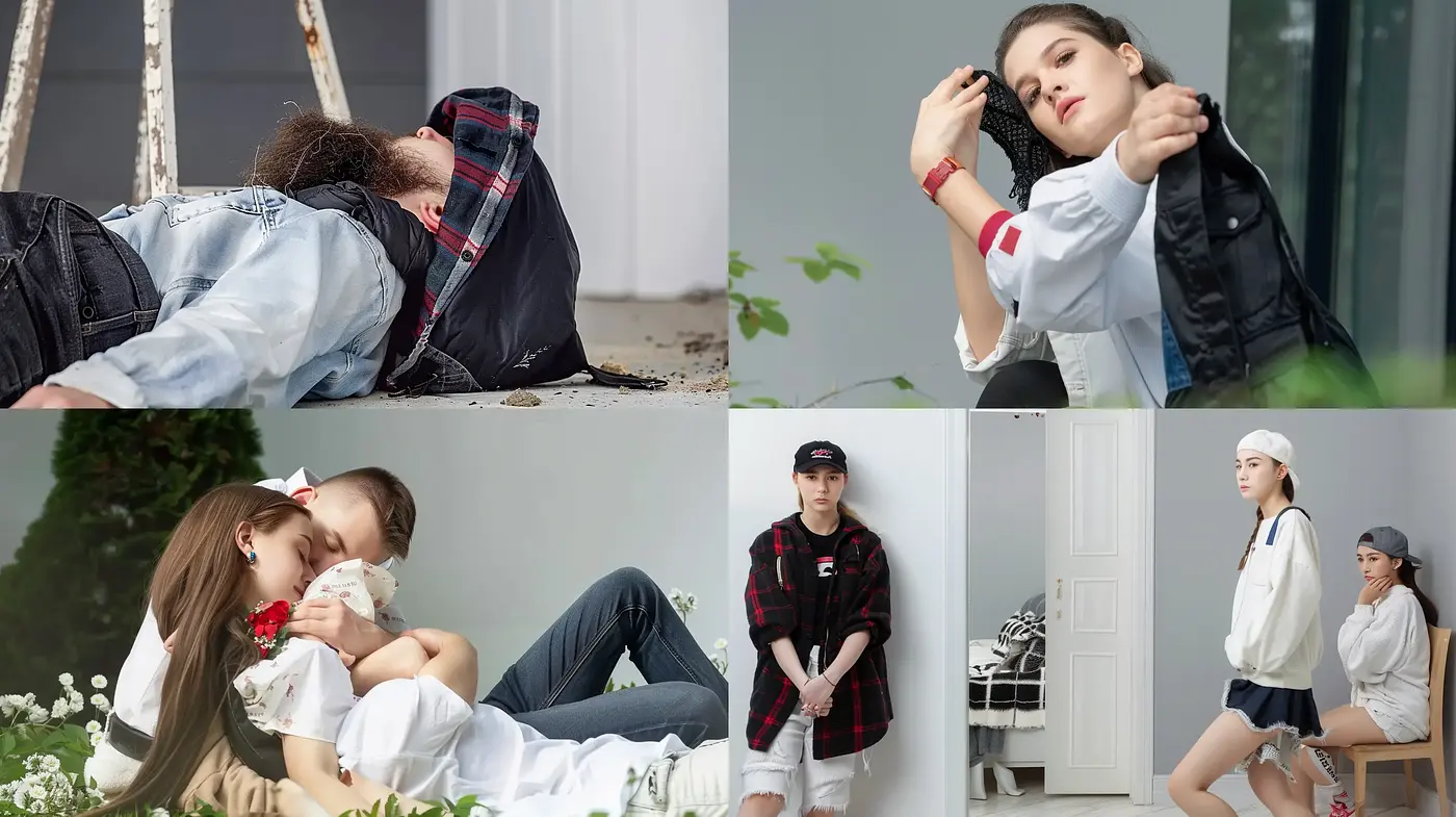 Contemporary Lifestyle Portraiture with a Hint of Photojournalism - Midjourney sref style